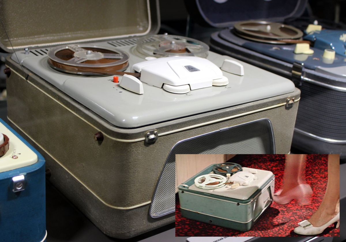 Тот самый магнитофон из фильма «Бриллиантовая рука»!